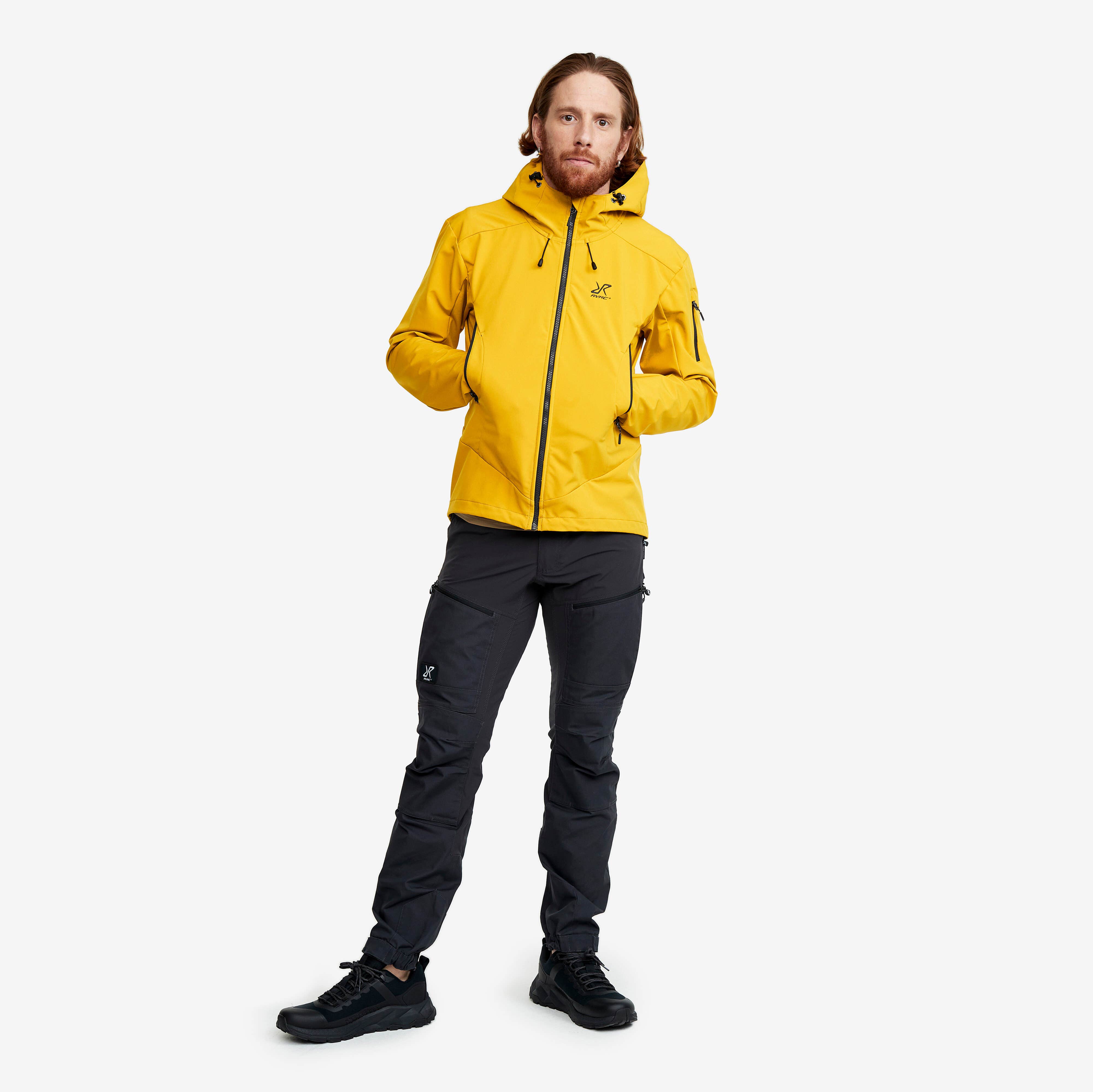 Reckon Softshell Jacket Homme Lemon Curry