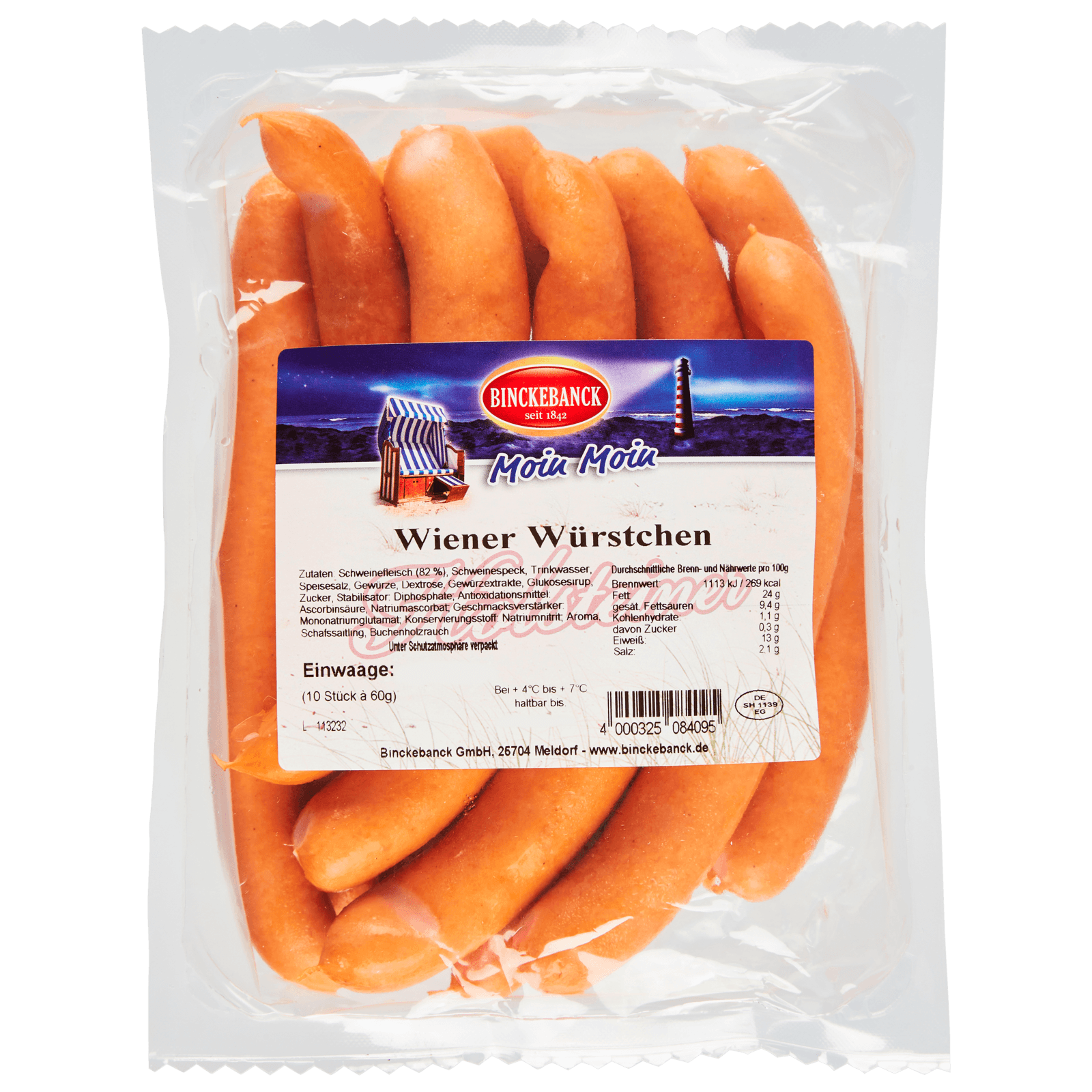 Binckebanck Wiener Würstchen 600g