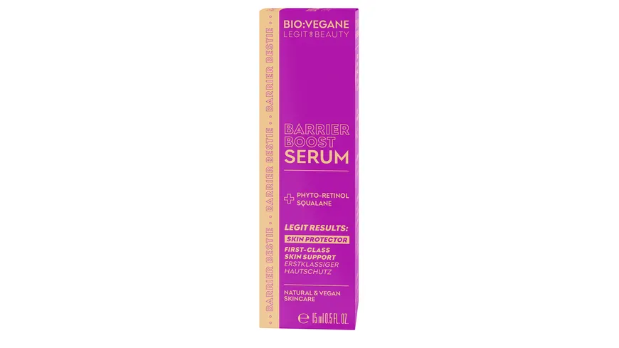 BIO:VÉGANE SKINFOOD Barrier Boost Serum 15 ml