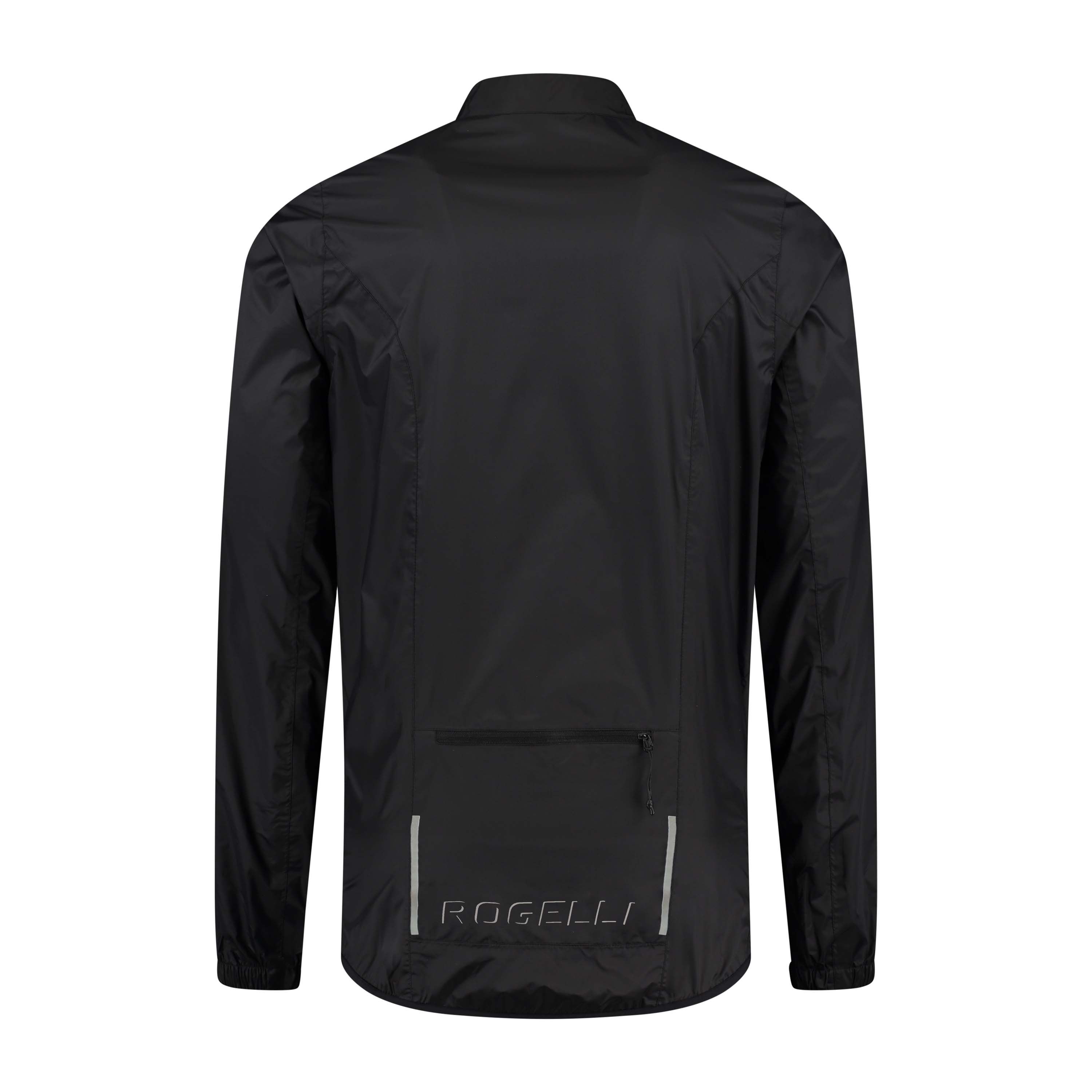 Rogelli Core Black Herren Fahrrad Regenjacke