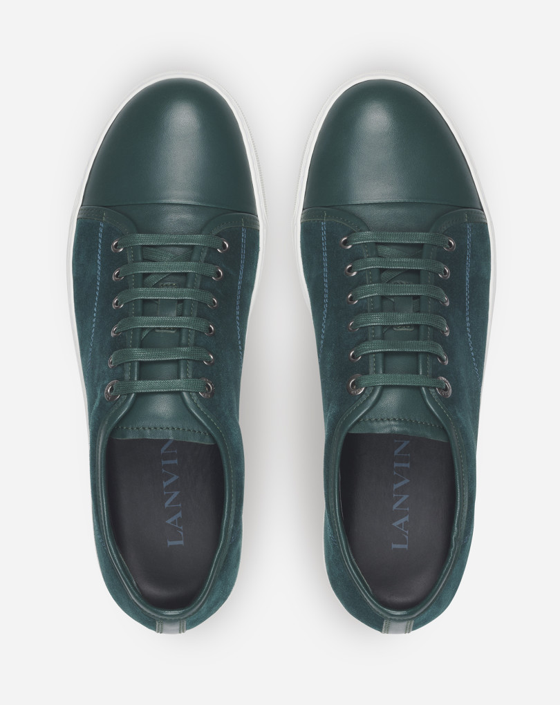 SNEAKERS DBB1 EN CUIR ET SUEDE