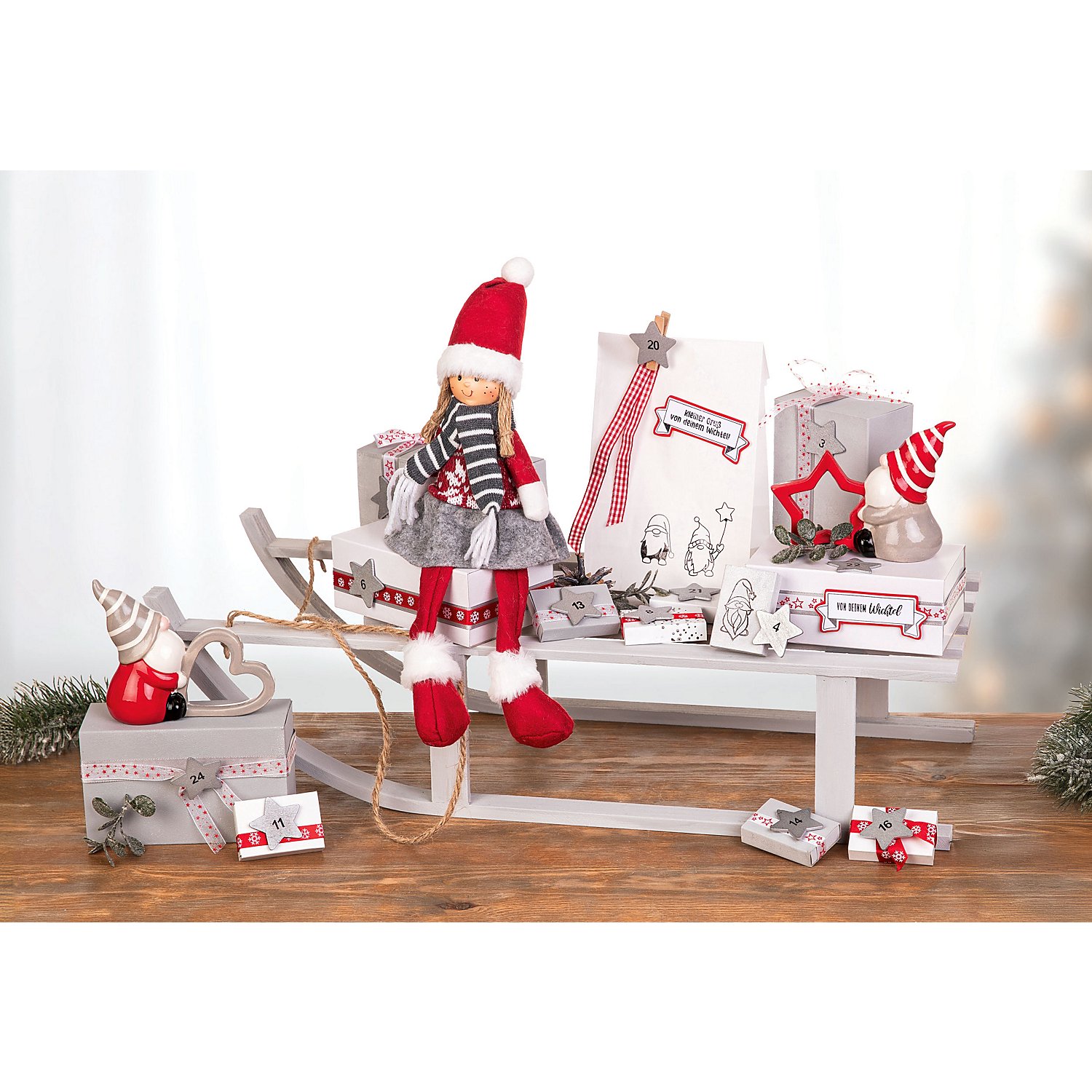 Adventskalender-Zahlen 