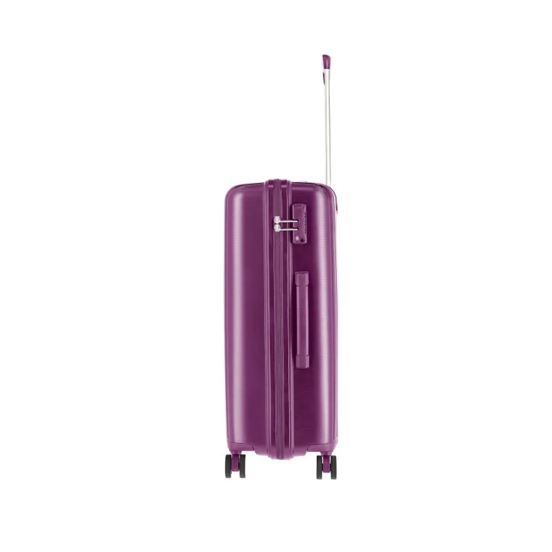 Travelite VAKA Trolley M mit 4 Rollen (65 cm) - Purple