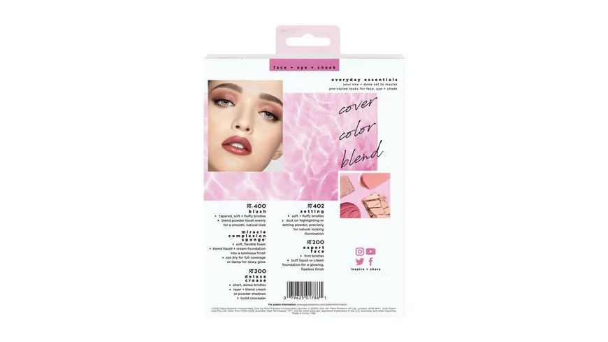 REAL TECHNIQUES  Everyday Essentials  Pinselset