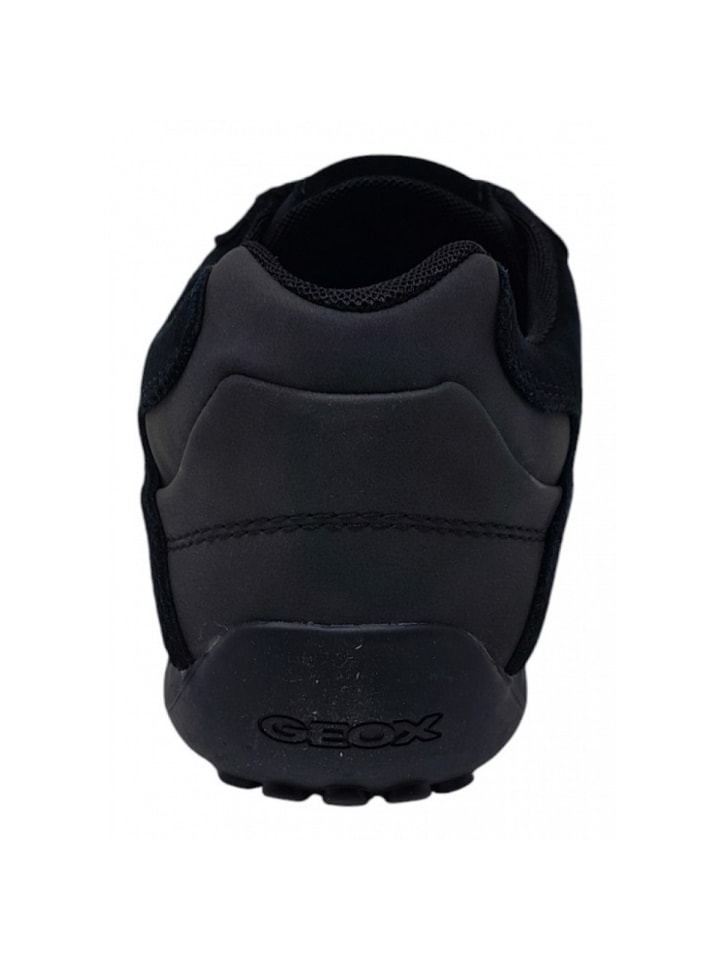 Geox sportlicher Schnürer Snake in Schwarz günstig kaufen