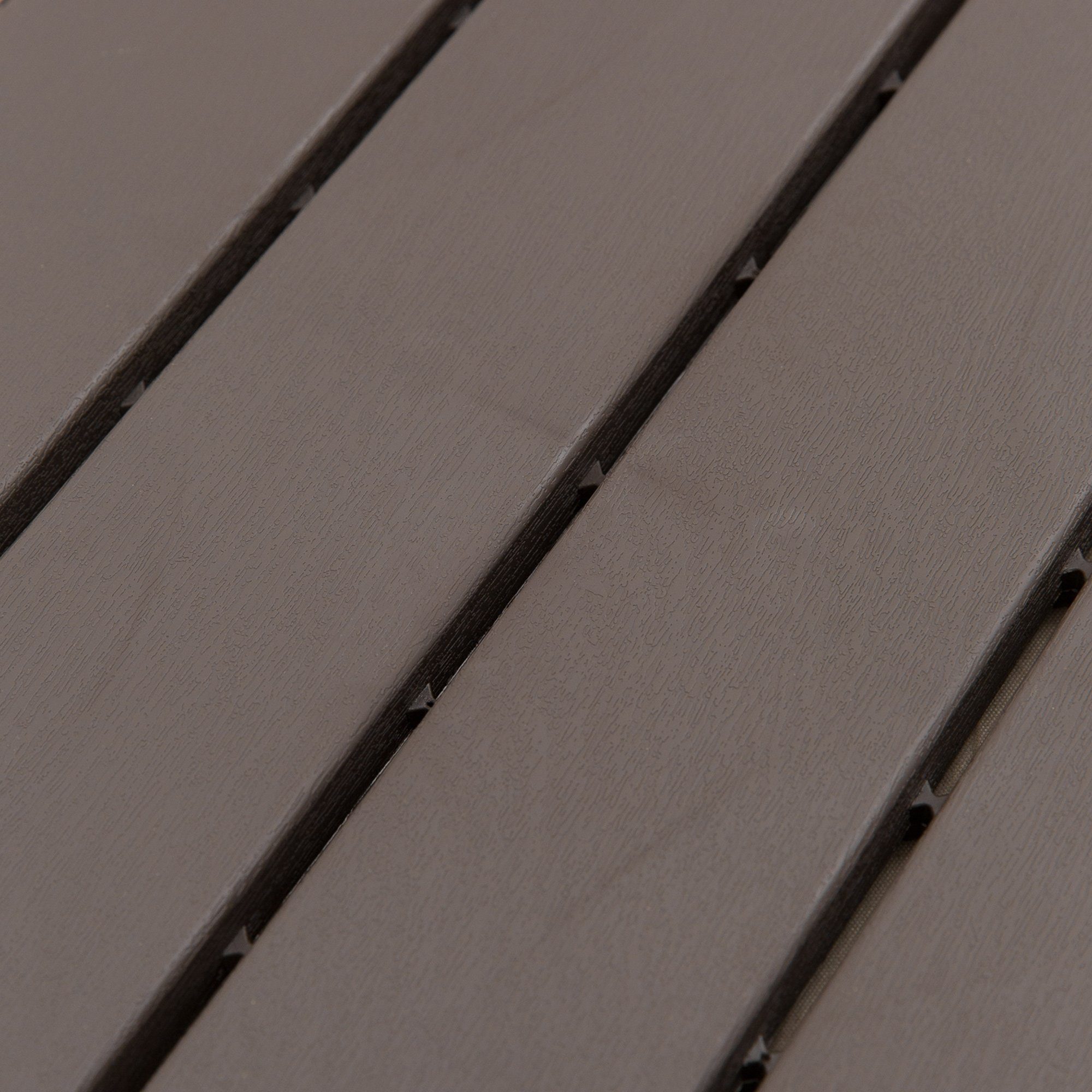 Outsunny Klickfliesen Balkon Patio 30 x 30 cm, Garten-Klickfliese, Garten-Klickfliese Bodenbelag, 1 St., 9 x Terassenfliesen, Stärke: 2 cm, 0.81 m²