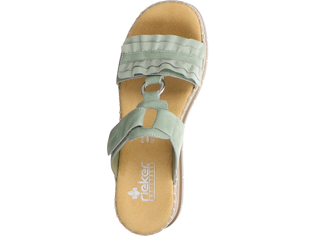 RIEKER Klassische Sandalen grün V1222