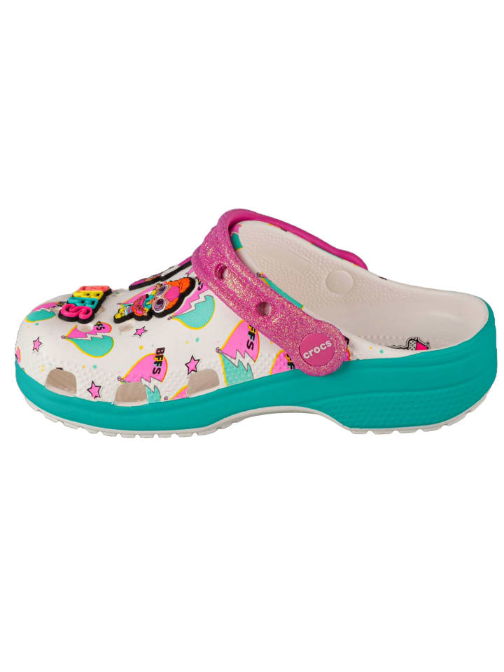 Crocs Crocs LOL Surprise BFF Girls Classic Clog in Weiß günstig kaufen