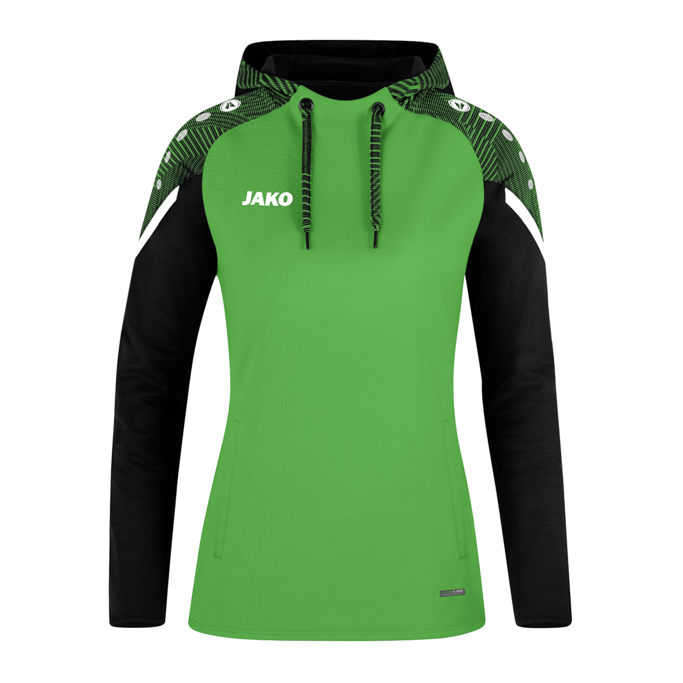 JAKO Performance Hoody Damen Grün Schwarz F221