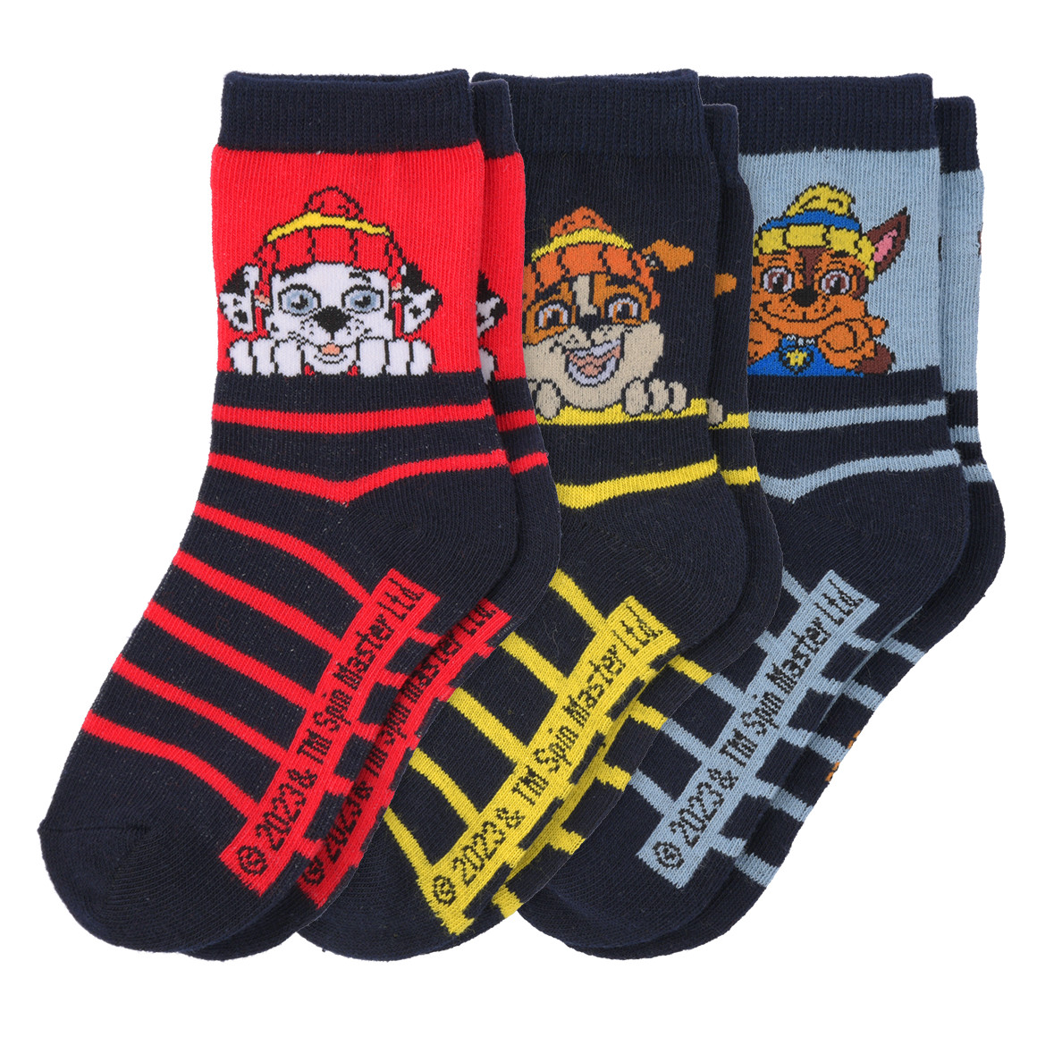 3 Paar PAW Patrol Socken im Set