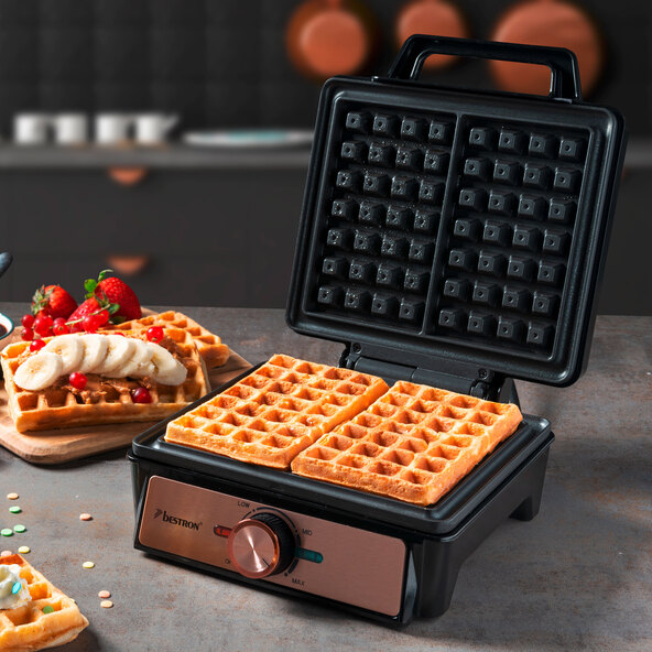 Waffeleisen, belgisch, kupfer