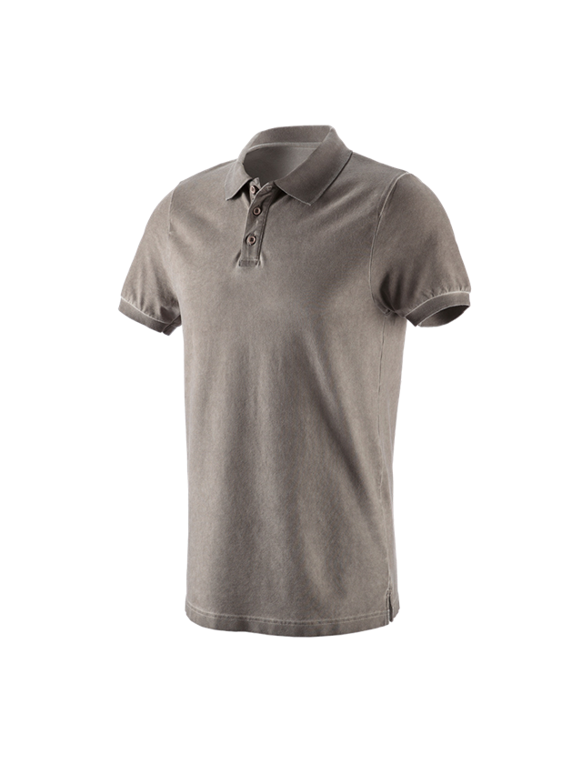 e.s. Polo-Shirt vintage cotton stretch