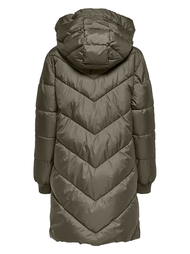 JDY Steppmantel in Khaki günstig kaufen