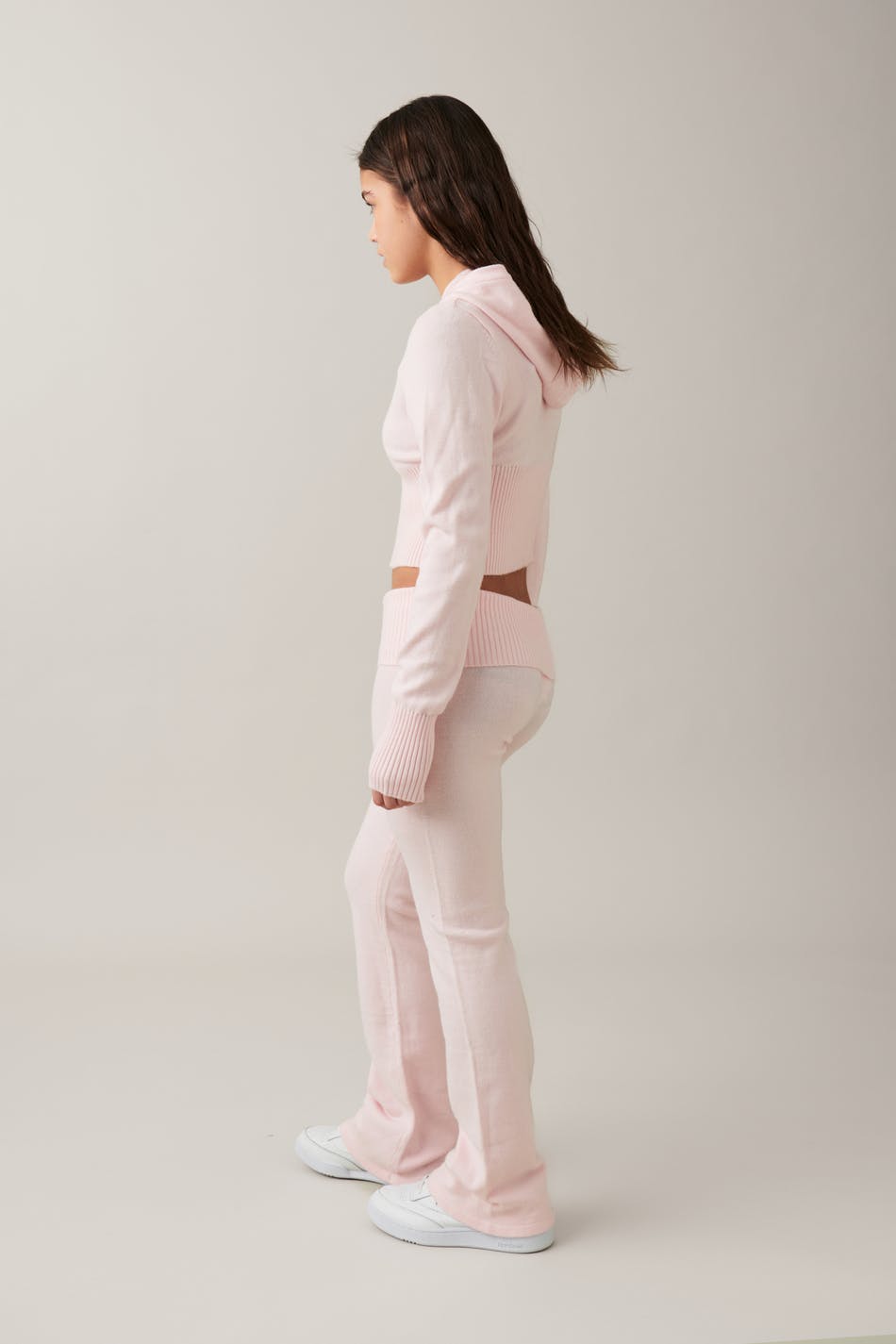 Knitted yoga pants