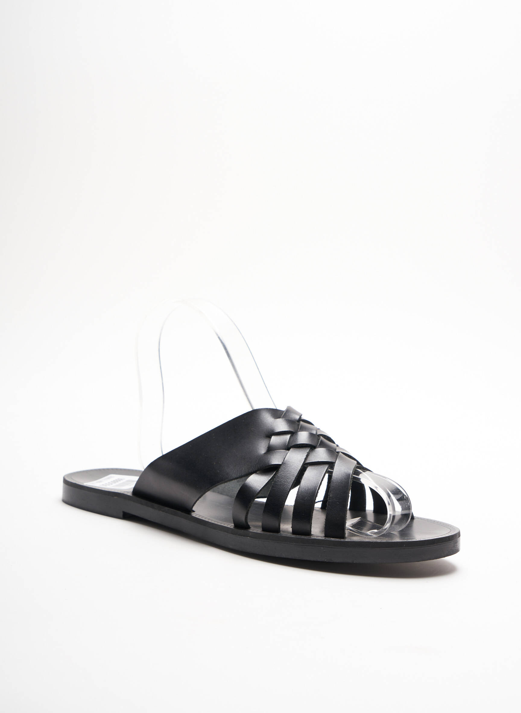 Mango Sandales Nu Pieds Femme couleur noir