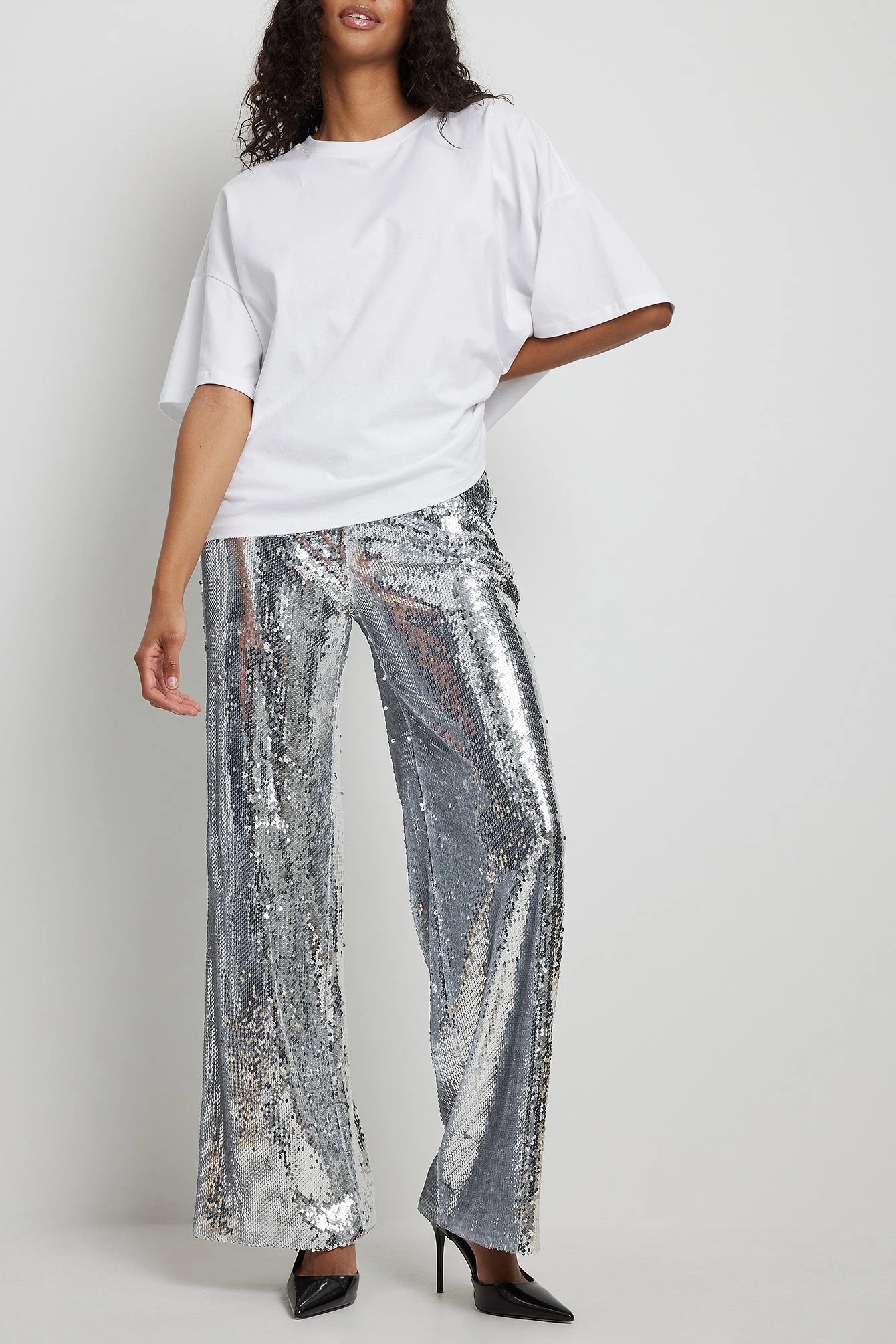 Hose mit Pailletten