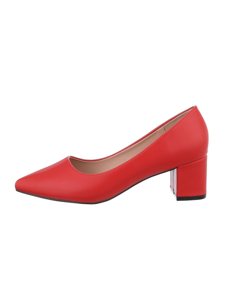 Ital-Design Pump in Rot günstig kaufen