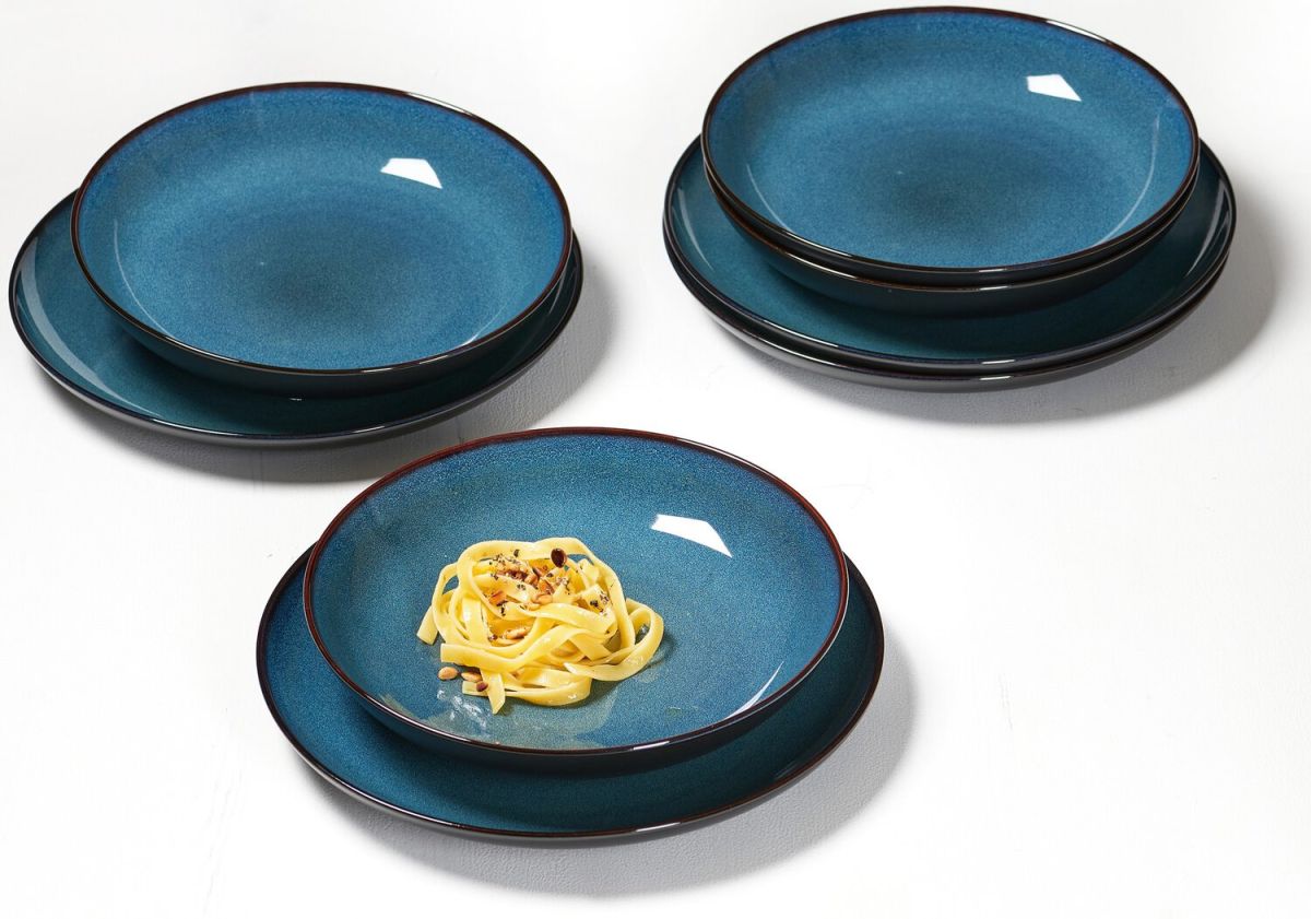 Ritzenhoff & Breker 8-tlg Speiseservice Bali Blau