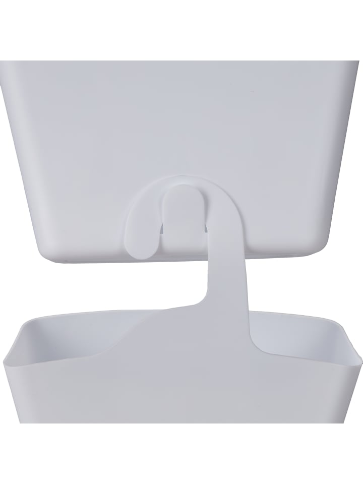 relaxdays 3 x Duschkorb in Weiß - (B)23 x (H)25 x (T)10 cm günstig kaufen onesize