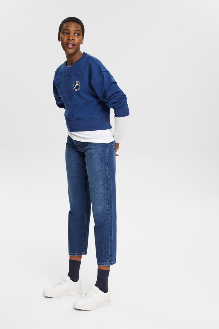 Recycelt: Cropped Sweatshirt