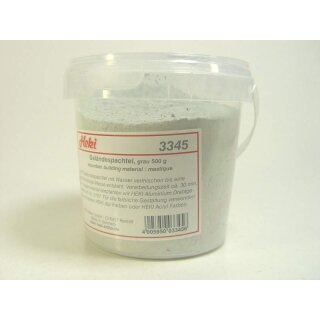 Geländespachtel grau 500 g