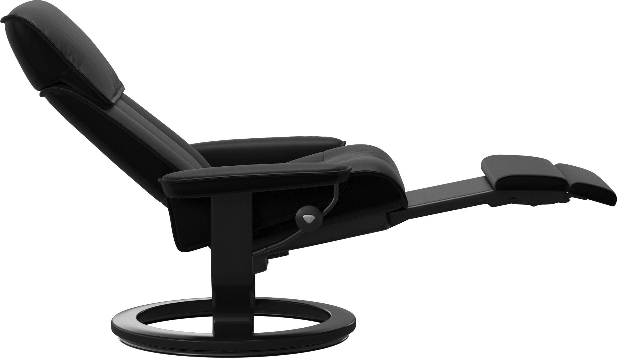 Stressless® Relaxsessel Admiral, verstellbar, optional 2-motorisch, Größe M & L, Gestell Schwarz