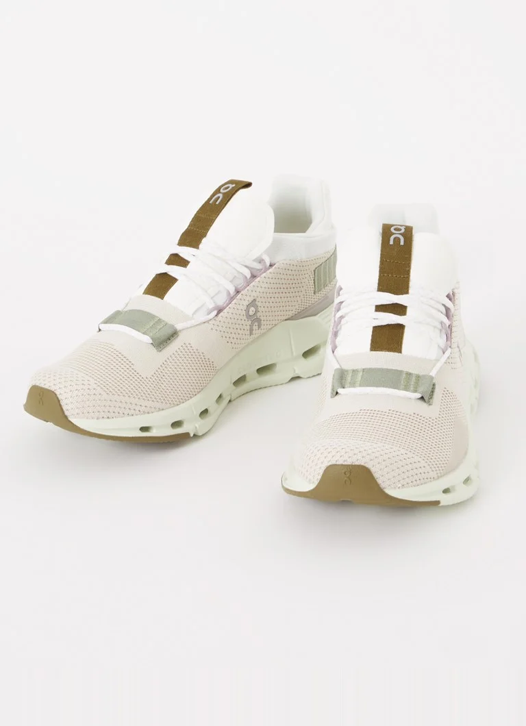 On Cloudnova sneaker with knitted upper