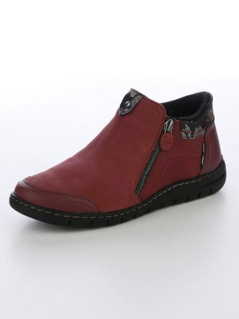 Stiefelette mit Elasteinsatz