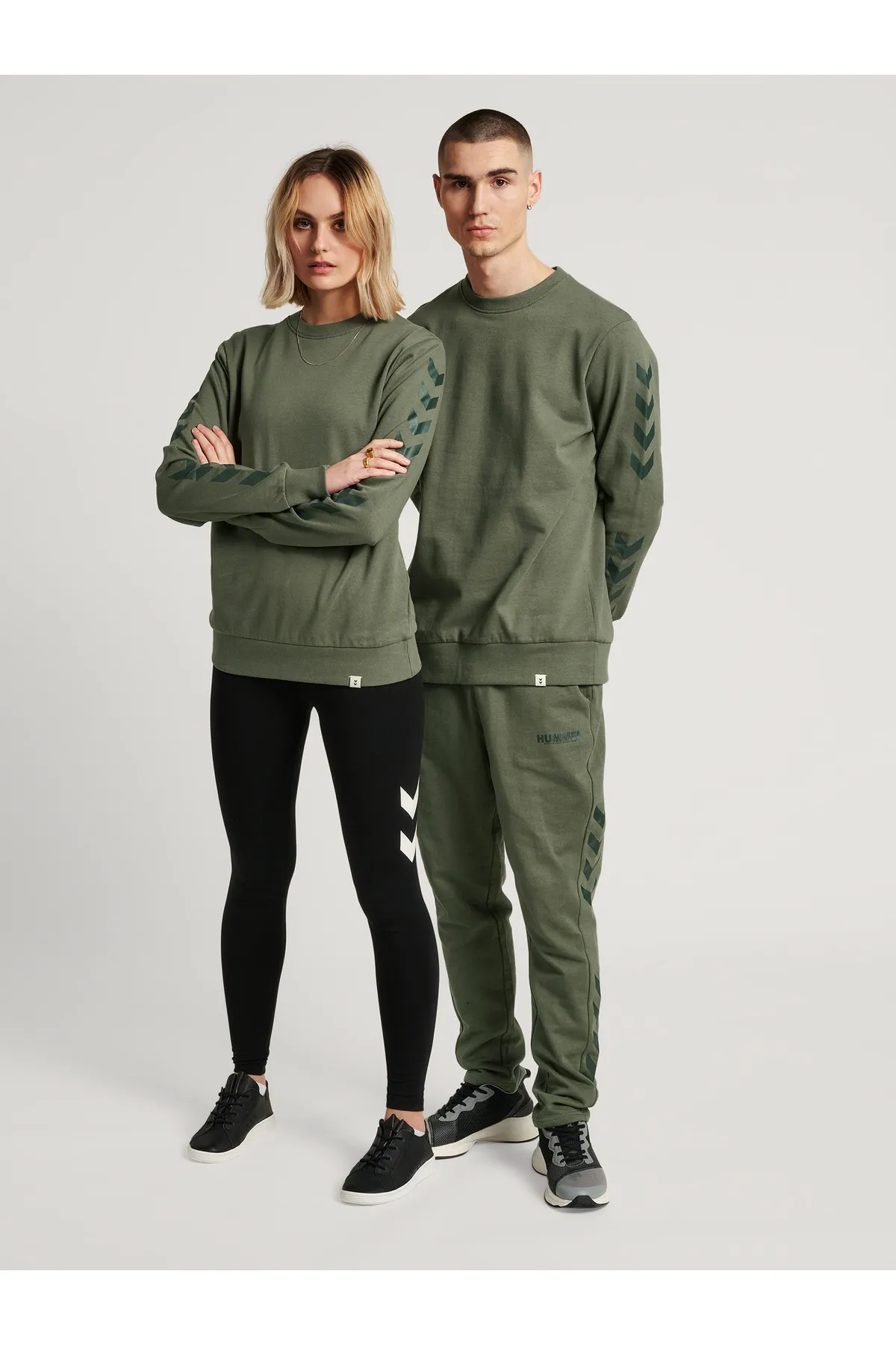 hummel  Sweatshirt - Grün - Regular Fit
