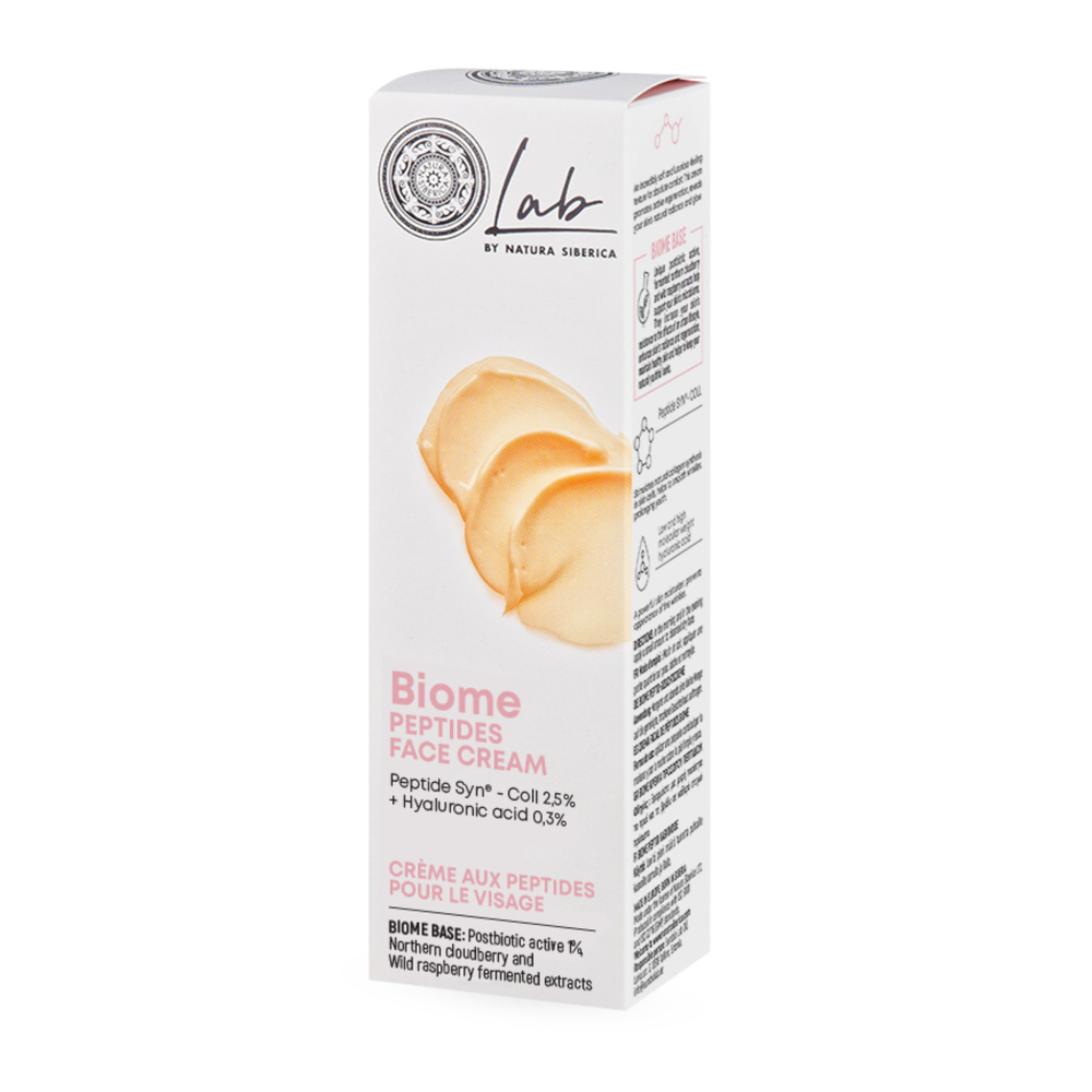 Natura Sibérica Crème visage aux Peptides Crème