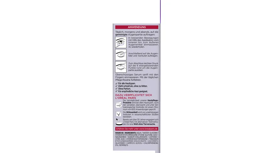 L'Oréal Paris Revitalift Filler Augenserum 20 ml