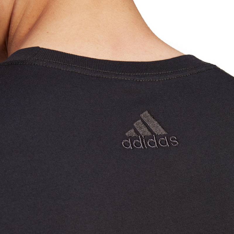 adidas ESSENTIALS LINEAR EMBROIDERED LOGO T-Shirt Herren