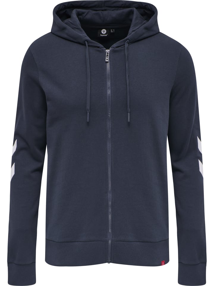 Hummel Hummel Reißverschluss Kapuzenpullover Hmllegacy Erwachsene in BLUE NIGHTS günstig kaufen