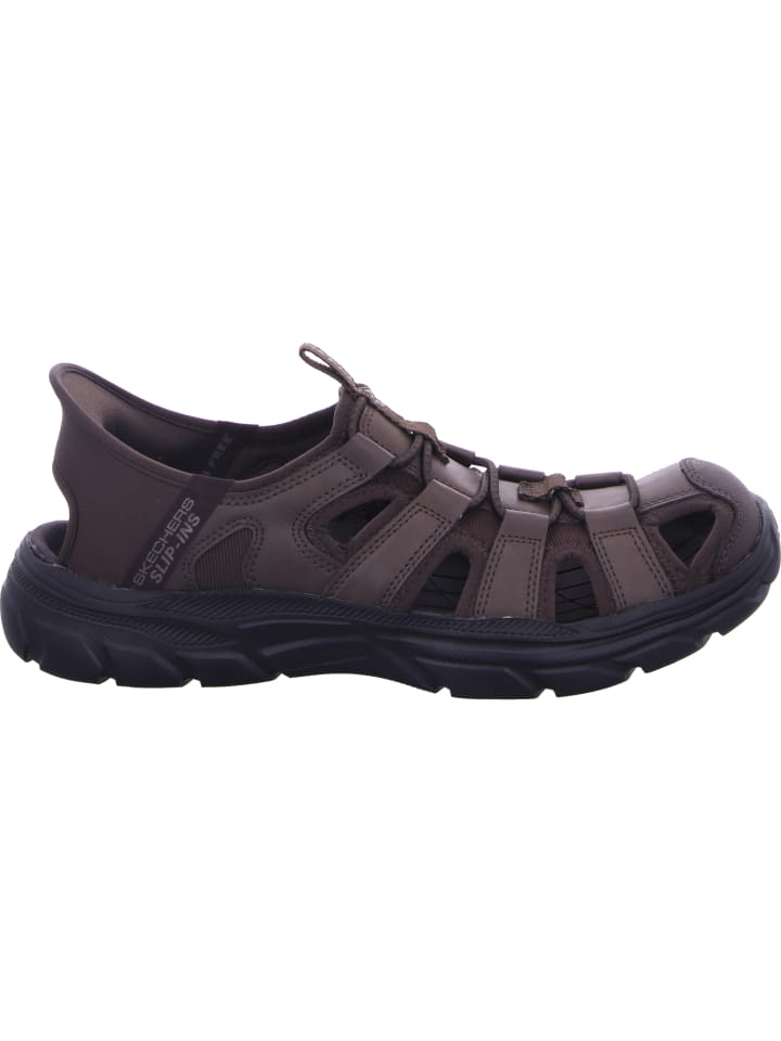 Skechers Sandalette in braun günstig kaufen