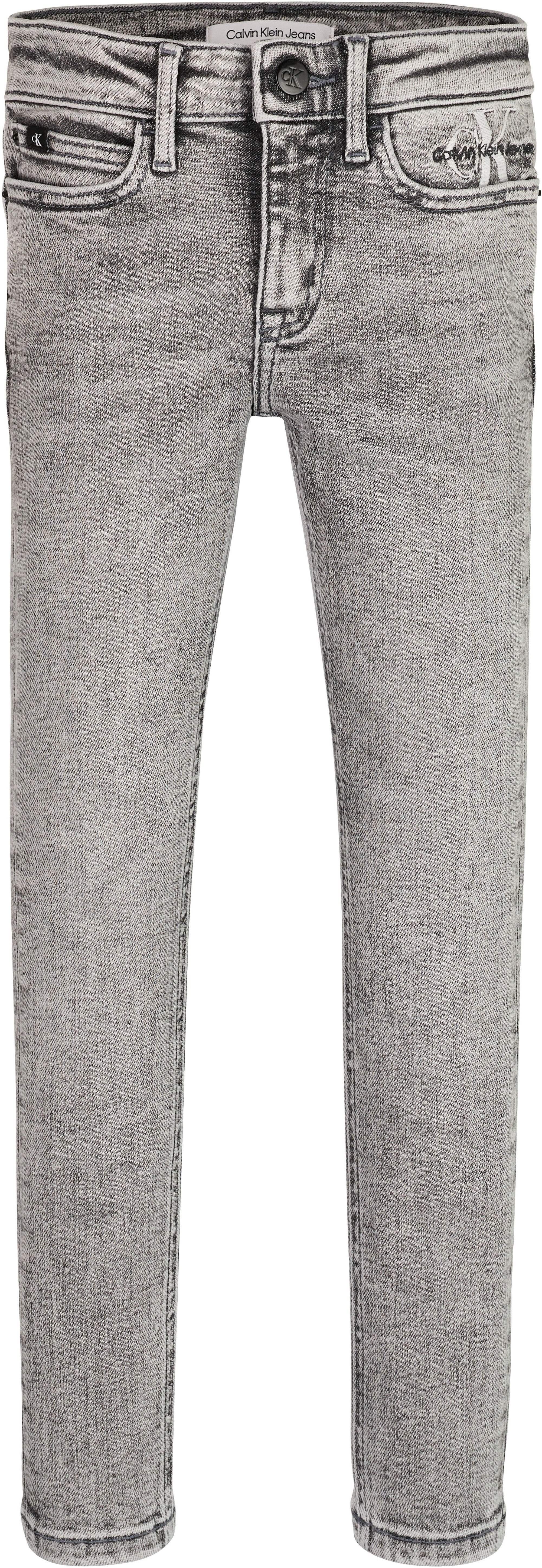 Calvin Klein Jeans Stretch-Jeans SKINNY MR WASHED GREY