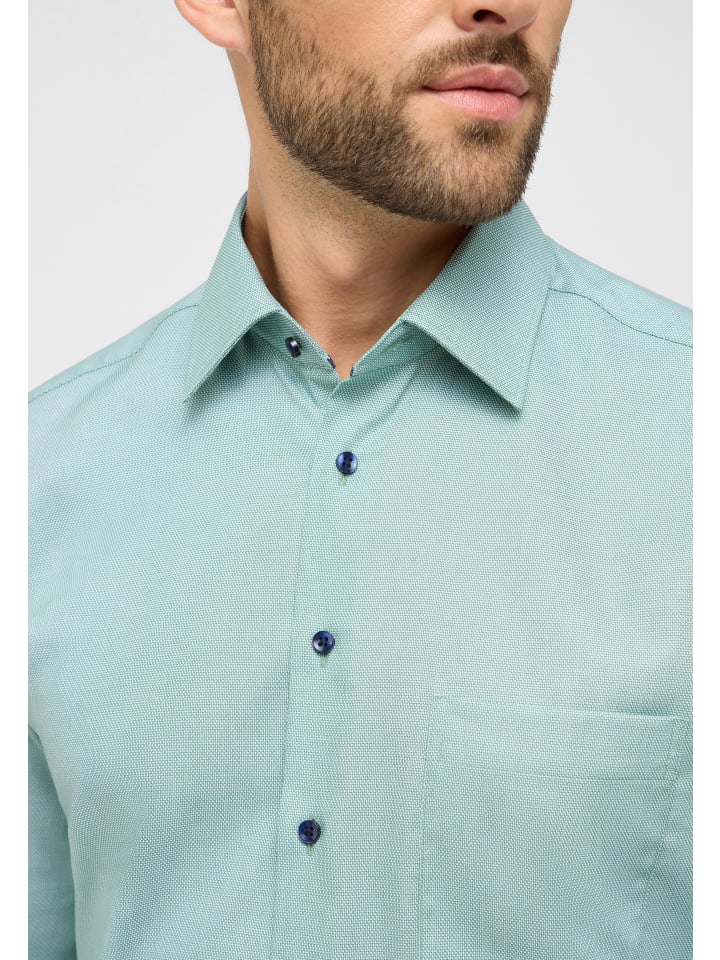 Eterna Hemd MODERN FIT in grün günstig kaufen