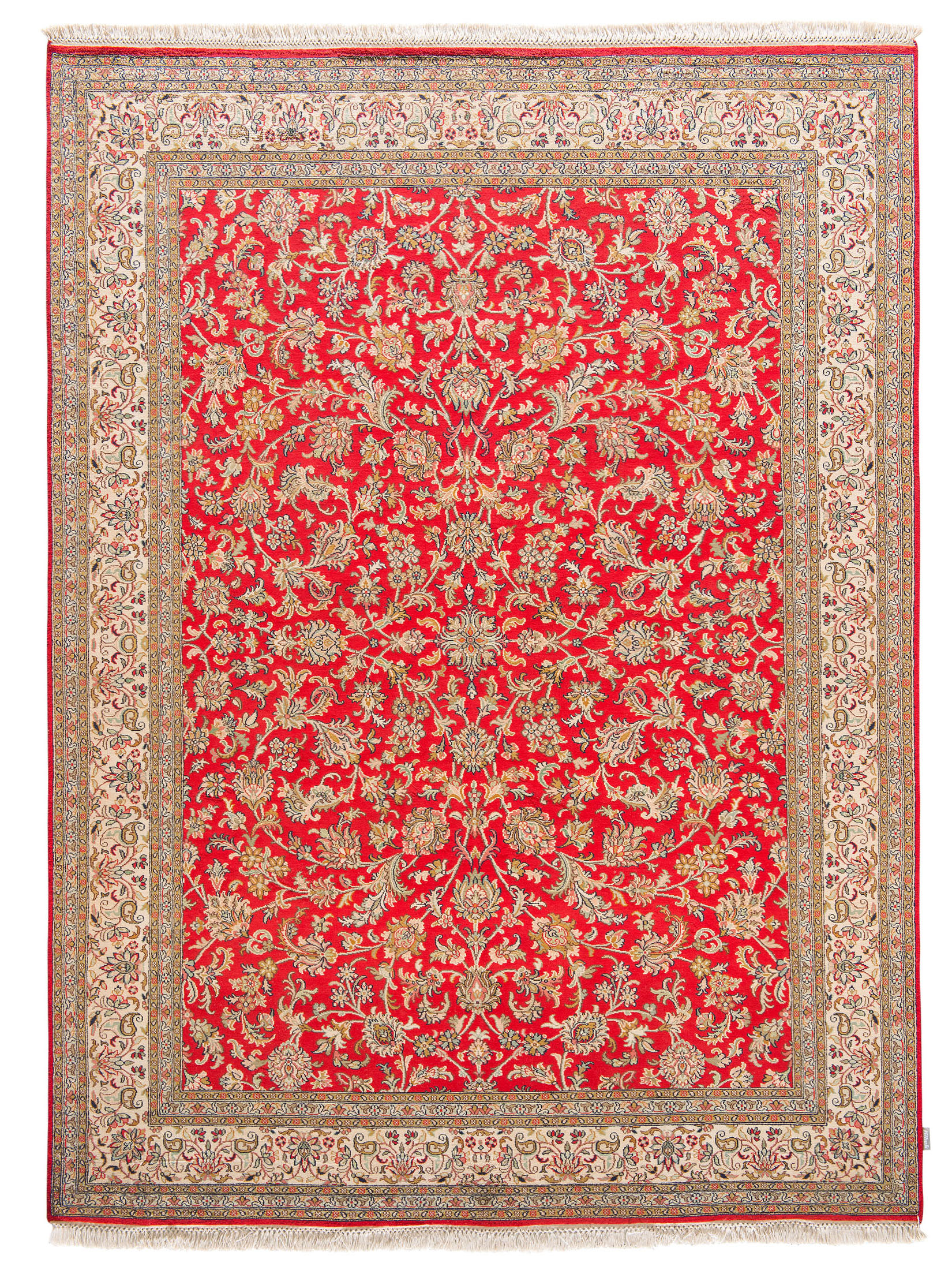 Kaschmir Seide 18/18 ca. 156 x 209 cm, Unikat / Einzelstück
