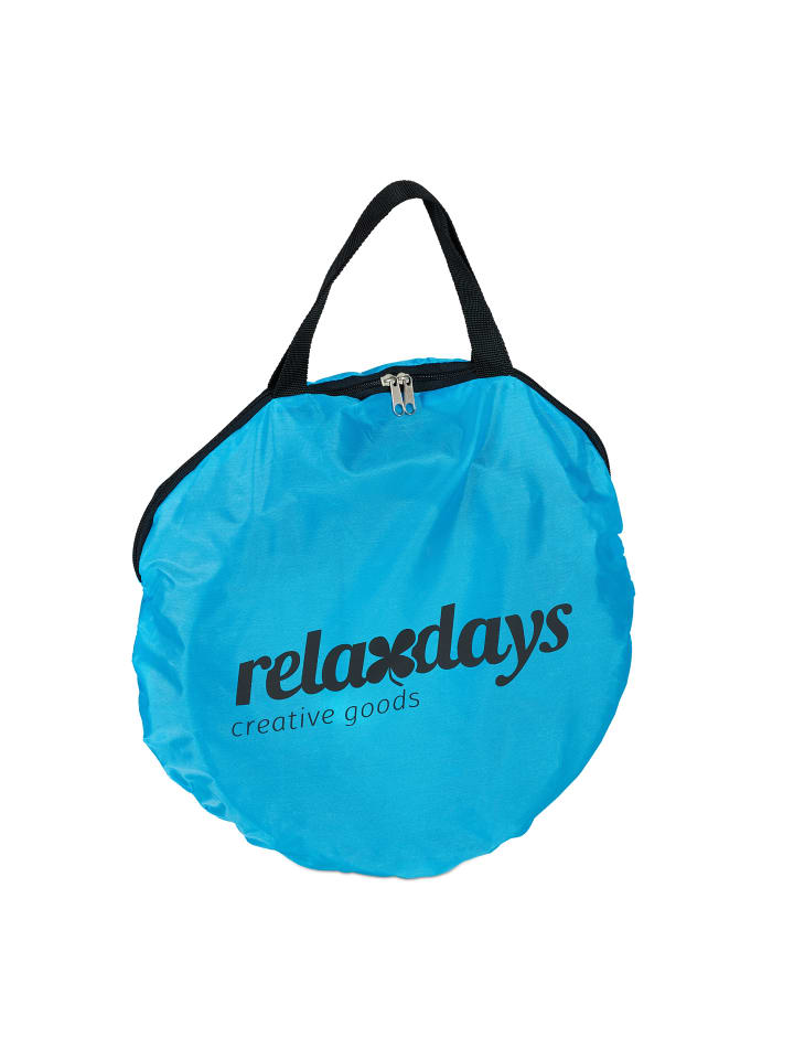 relaxdays Katzentunnel in Schwarz/ Blau günstig kaufen onesize