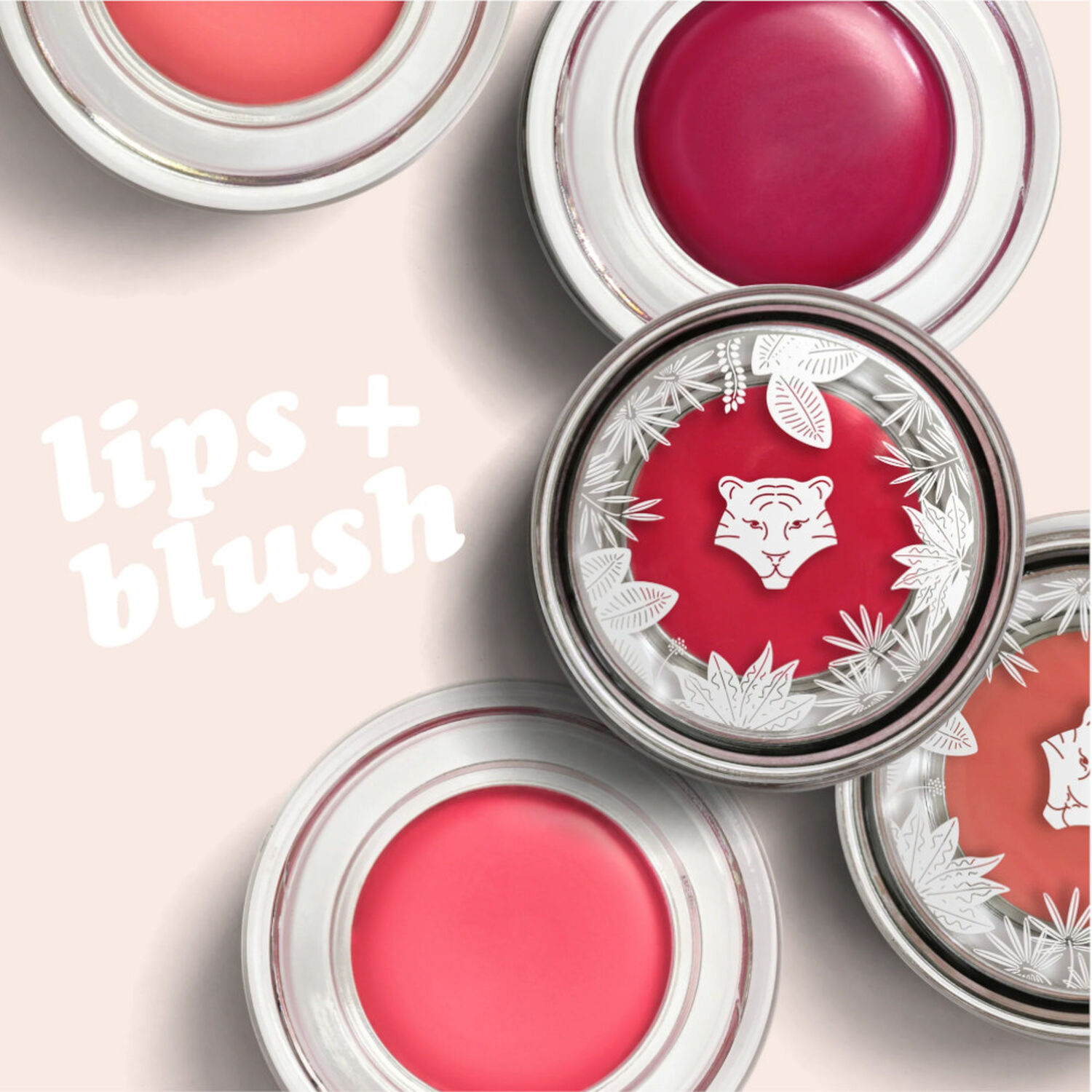 All Tigers Lips & Blush Blush Crème et Rouge à Lèvres