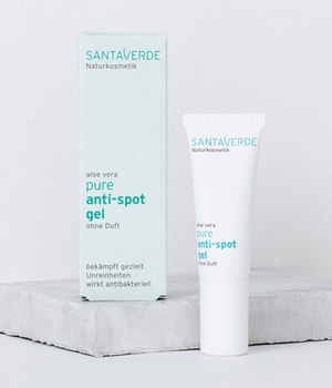 SANTAVERDE pure pure anti-spot gel ohne Duft Pickeltupfer-10 ml