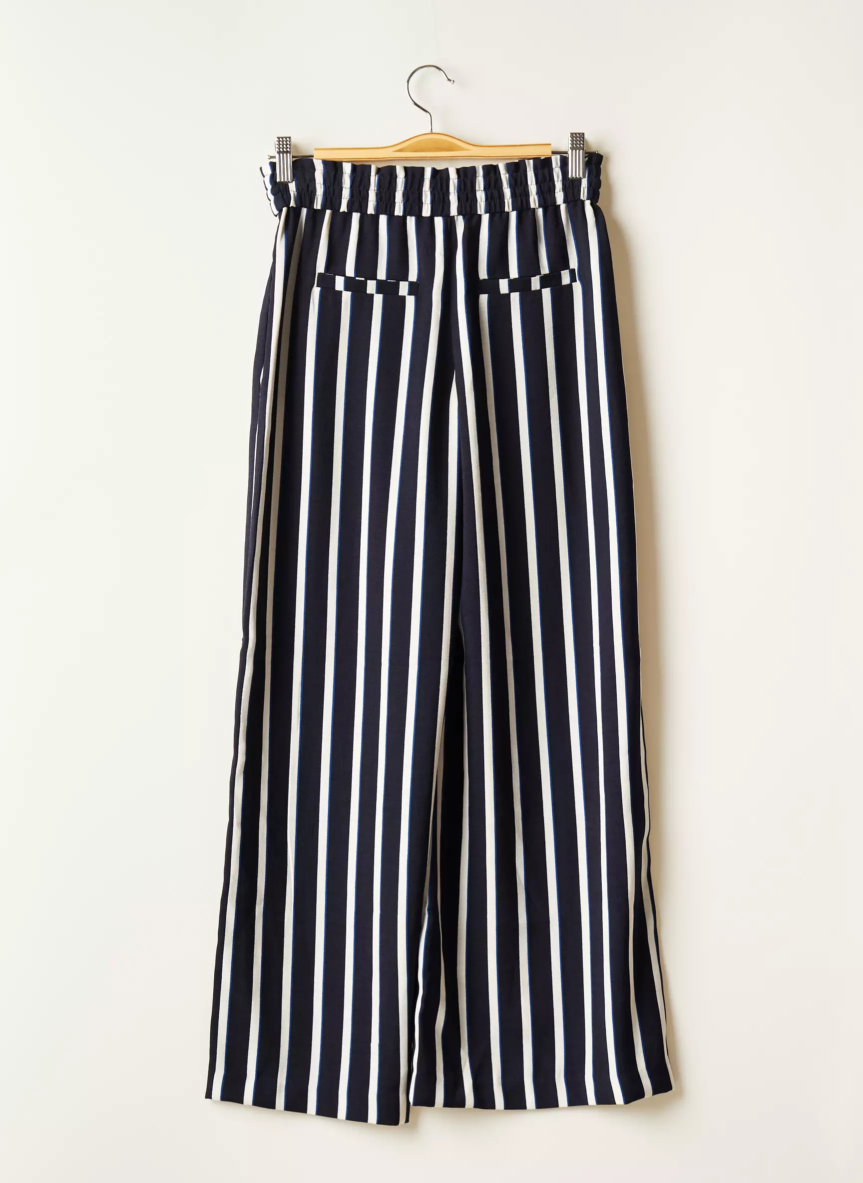 Only Pantalons Larges Femme couleur bleu