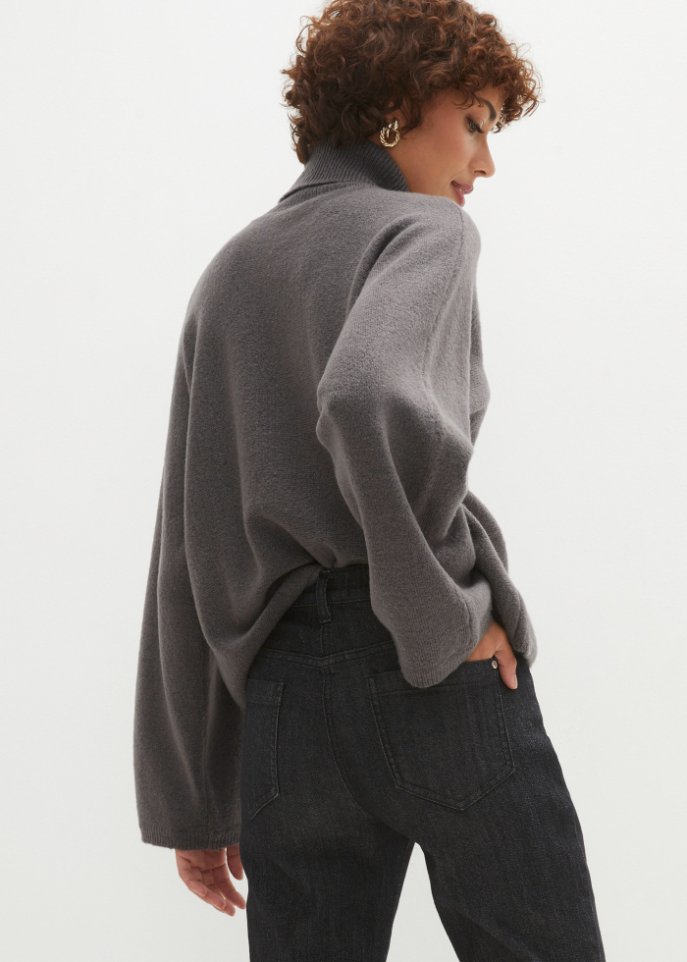7/8-Sretchjeans mit Glitzer