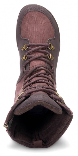 Xero |f ~ Mika Zip Stiefel Warm ~ Chocolate Plum