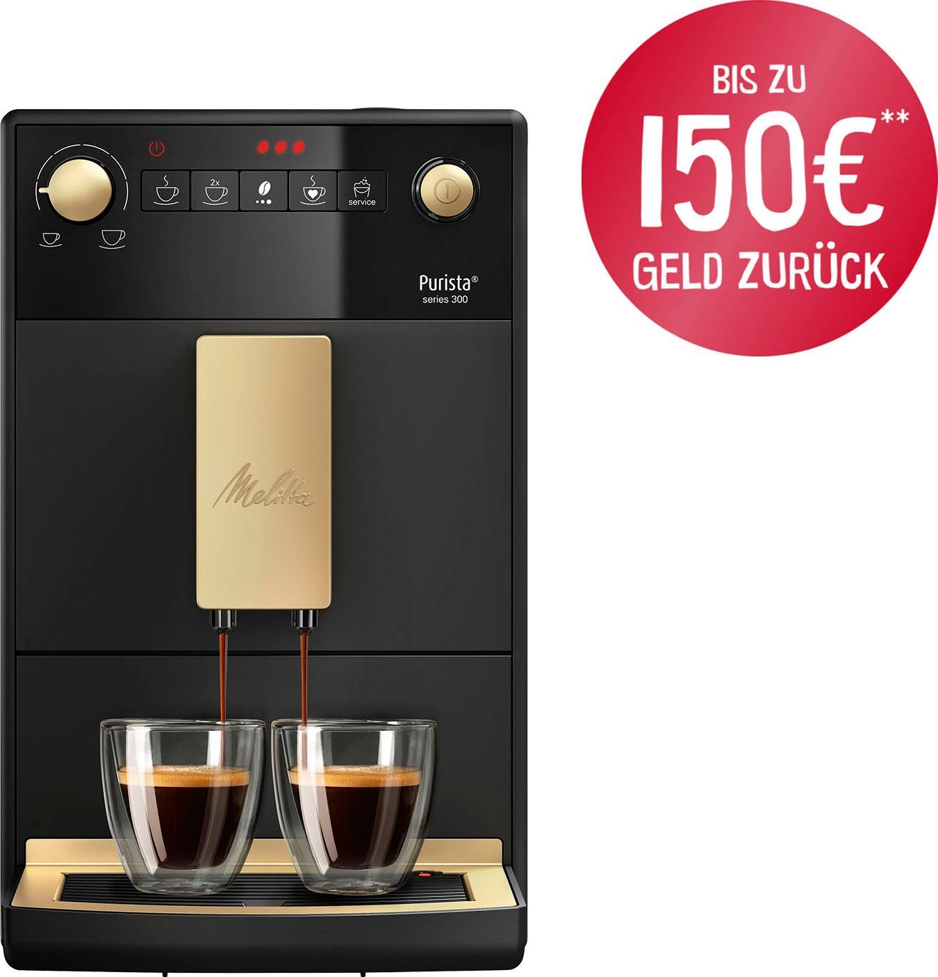 Melitta Kaffeevollautomat Purista® Jubilee F230-104, Limited Edition