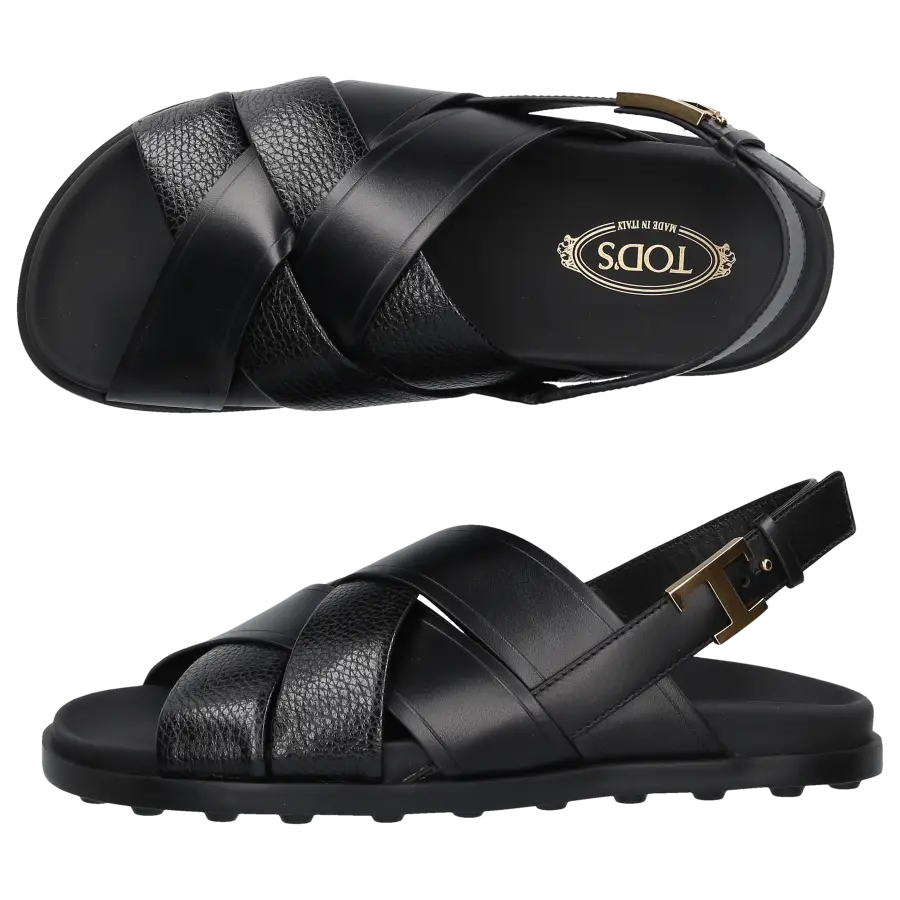 Tod's - Sandalen DONNA Kalbsleder - schwarz
