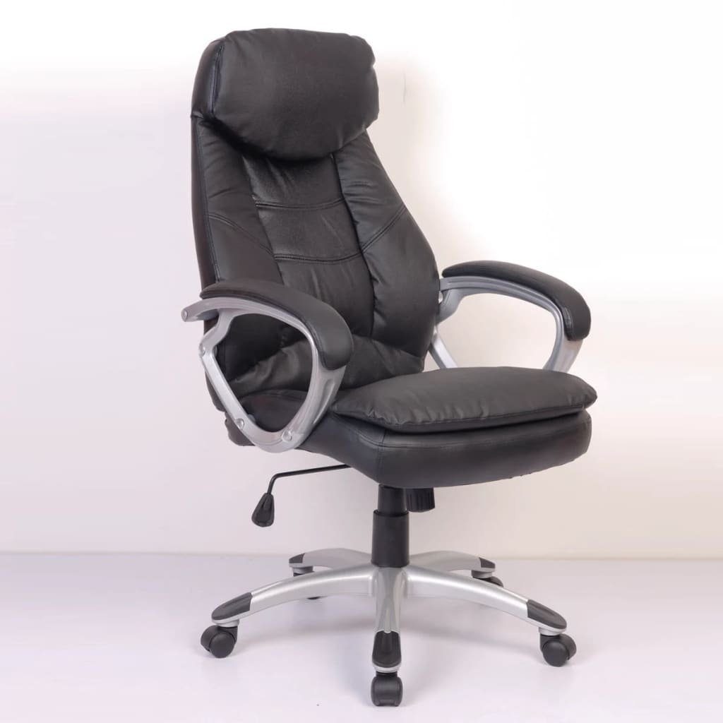 vidaXL Bürostuhl Bürostuhl Hochwertiges Leder (1 St)