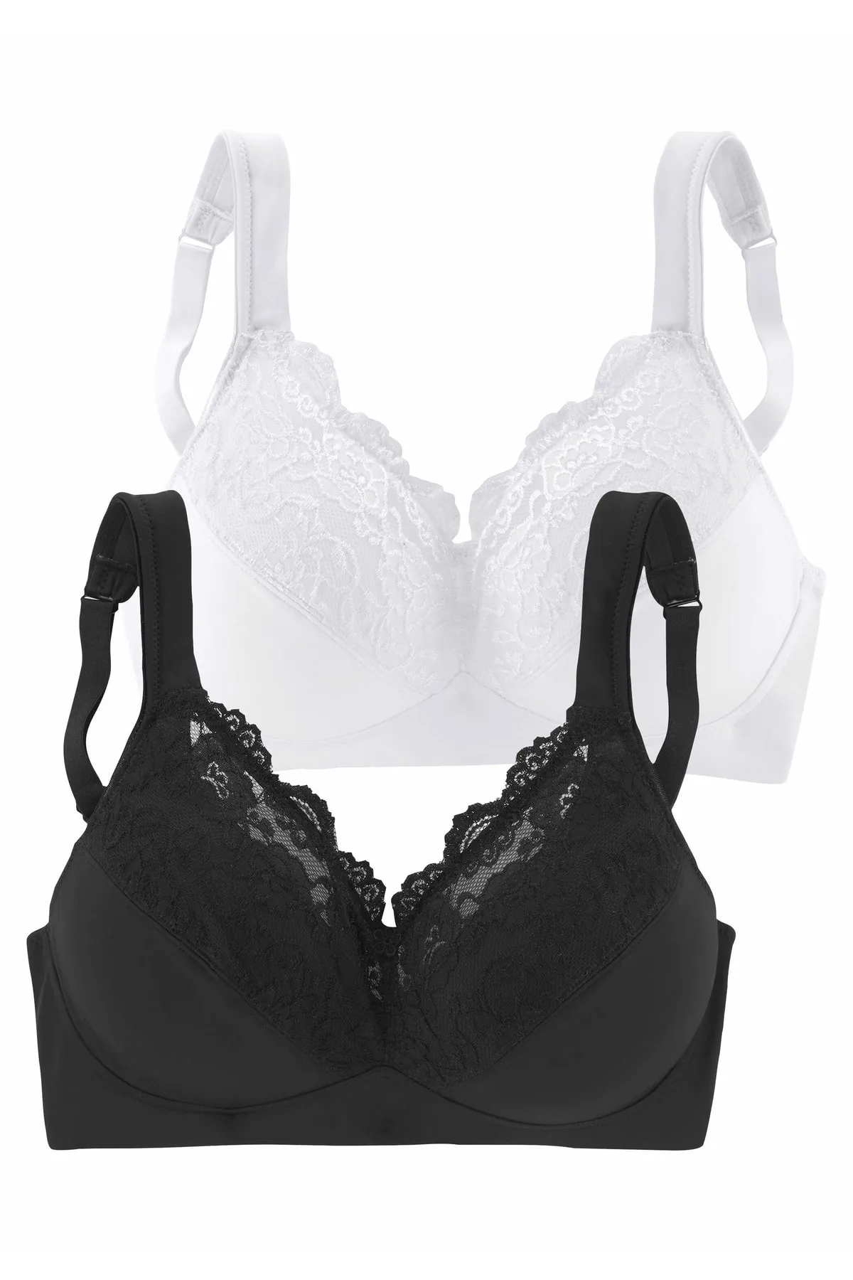 PETITE FLEUR  BH - Weiß - Unifarben