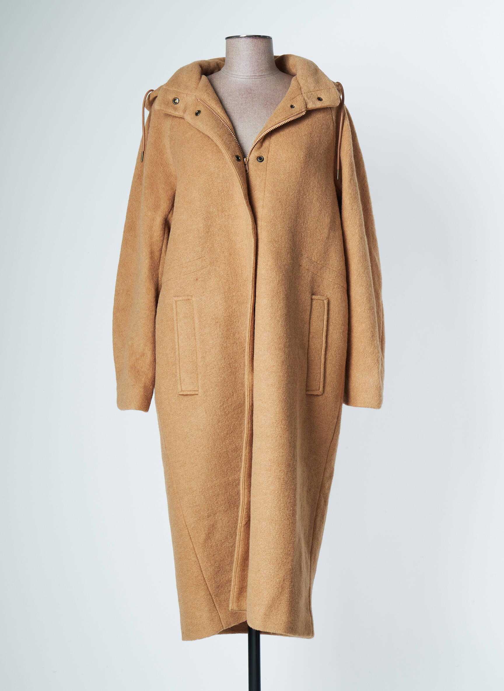 Zilch Manteaux Longs Femme couleur beige