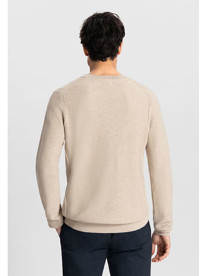 DSTREZZED Pullover in Creme günstig kaufen