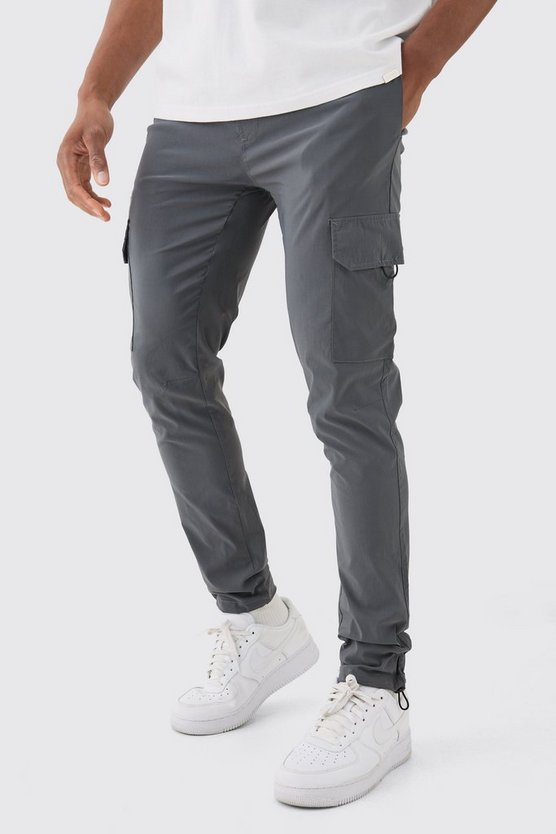 Elastische leichte Stretch Skinny Cargo-Hose